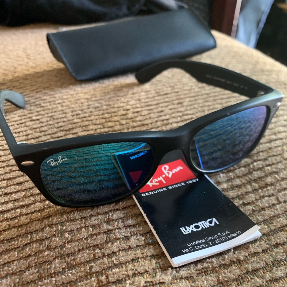 Authentic Matte Black Ray-ban Sunglasses
